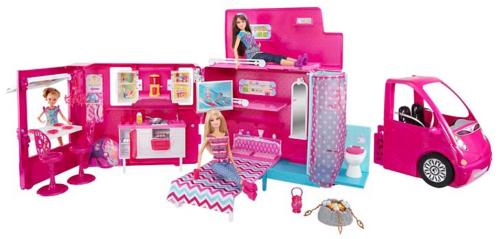 camping car barbie fnac