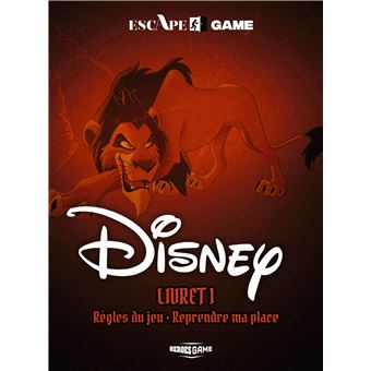 Escape Game Disney Tome 2
