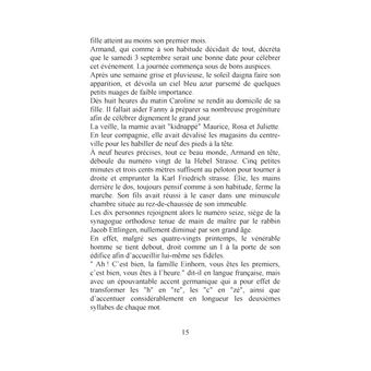 De la naissance à la rencontre