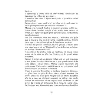 De la naissance à la rencontre