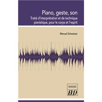 Piano, geste, son