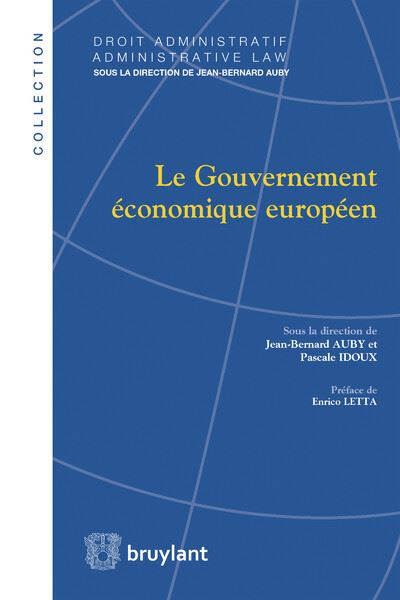 Le Gouvernement économique européen