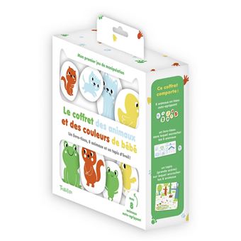 Le coffret des animaux et des couleurs de bébé