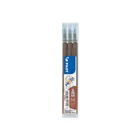 Recharge Stylo Frixion Pilot 0,7 Mm - Encre Effaçable - Set De 3 Unités - Couleur Orange