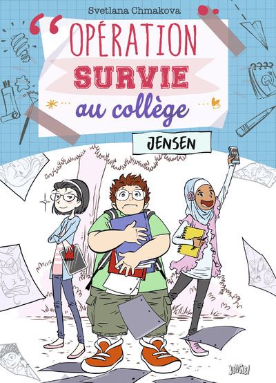 Opération survie au collège - tome 2 Jensen - Svetlana Chmakova - cartonné