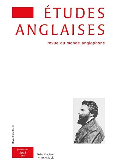 Études anglaises - N°1/2015