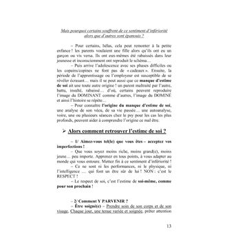 Développer l'ESTIME de SOI