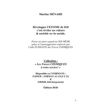 Développer l'ESTIME de SOI