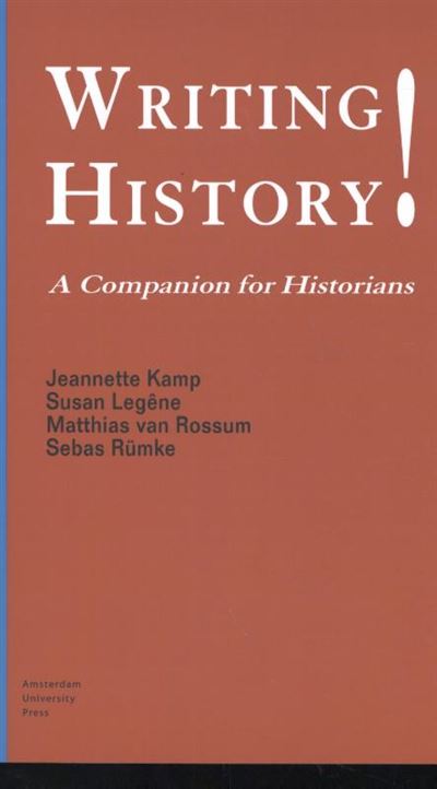 Writing history!