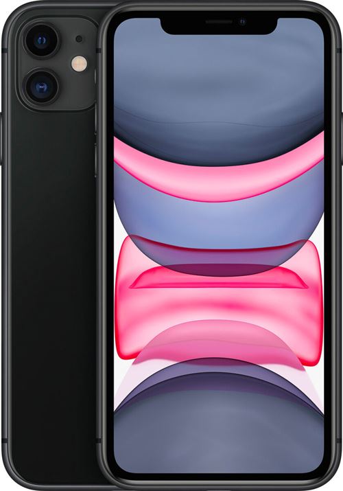 Apple iPhone 11 6.1 64 Go Black (2020) - PXM