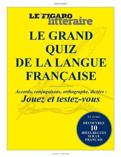 Le grand quiz de la langue française -  Le Figaro Litteraire - broché