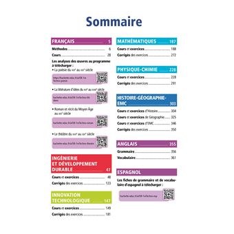 Objectif BAC 2024  - 1re STI2D Toutes les matières