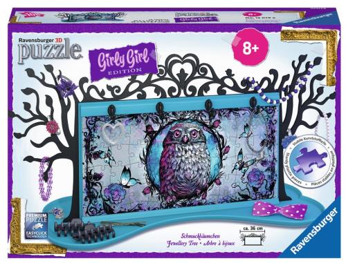 Puzzle 3D 108 pièces Arbre à bijoux Animaux Girly Girl Ravensburger