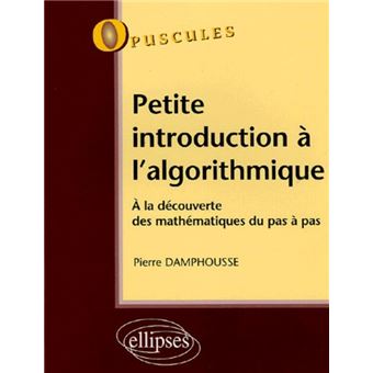 Petite Introduction à L'algorithmique Tome 4 - Broché - Pierre ...