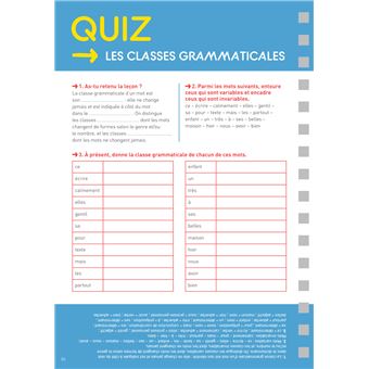 Les fiches du collège 4e