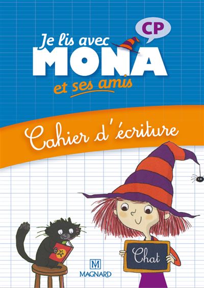 Je lis avec Mona et ses amis CP - Cahier d'écriture - Michele Charbonnier - broché
