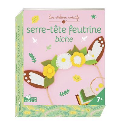 Serre-tête biche - mini-boîte avec accessoires