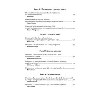 Le Parti conservateur britannique au pouvoir (2010-2020)