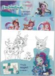 ENCHANTIMALS puzzle magnet coloriage & stickers