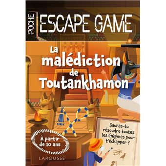 Escape game de poche junior : La malédiction de Toutankhamon