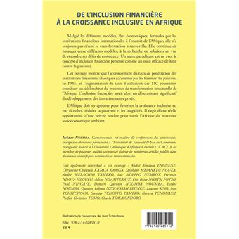 De l'inclusion financière à la croissance inclusive en Afrique