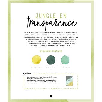 Jungle à l'aquarelle