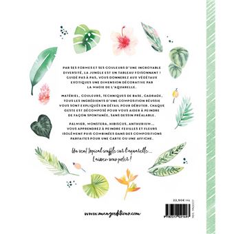 Jungle à l'aquarelle