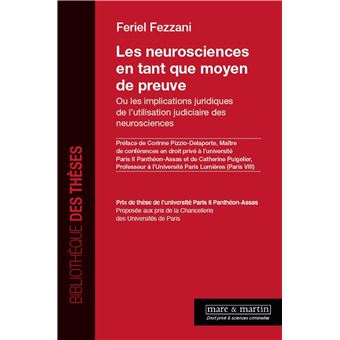 Les neurosciences en tant que moyen de preuve