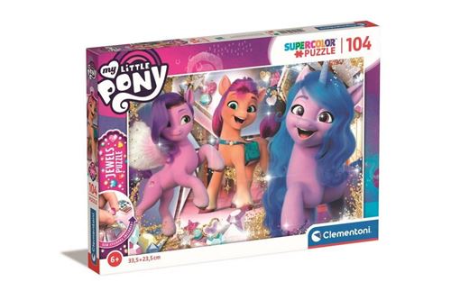 MY LITTLE PONY -JEWELS PUZZLE (104 STUKJES)