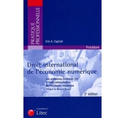 Droit international de l'économie numérique