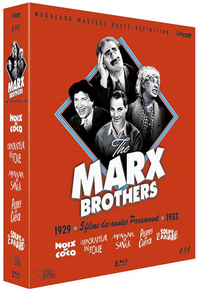 Marx brothers cult edition/inclus 1 livret