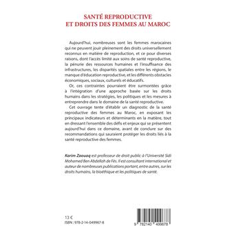 Santé reproductive et droits des femmes au Maroc