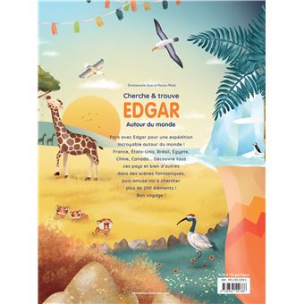 Cherche & trouve Edgar Autour du monde