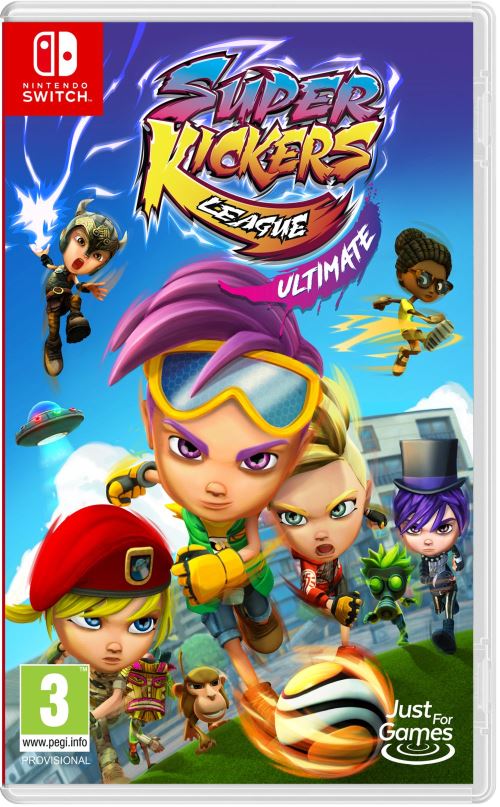 Pochette avant du jeu Super Kickers League Ultimate Edition Nintendo Switch