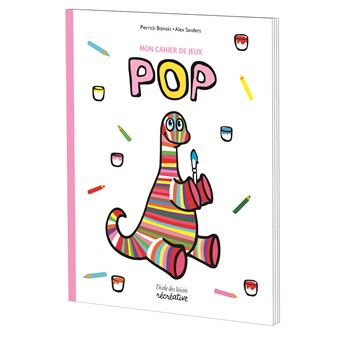 Mon cahier de jeux avec Pop - Nouvelle édition