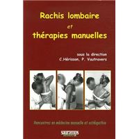 Rachis lombaire et therapies manuelles