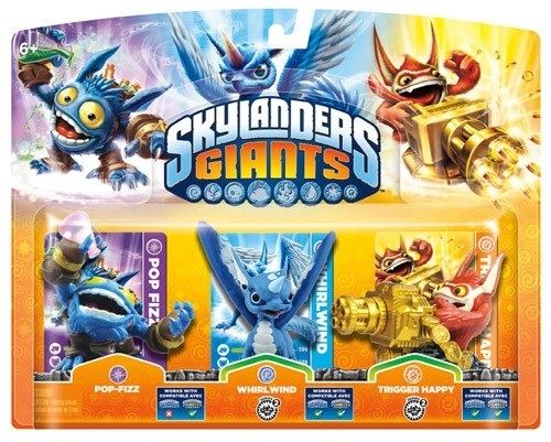 Actb Skylanders Giants - Triple Pack A