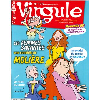 Virgule N°176 Les femmes savantes - septembre 2019