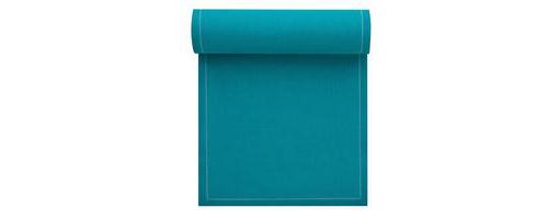 Rouleau de 50 serviettes 11x11 cm Colorama Coton Vert caribéen