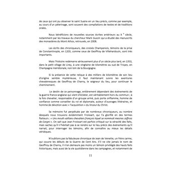 Autour du Saint Suaire et de la collégiale de Lirey (Aube)