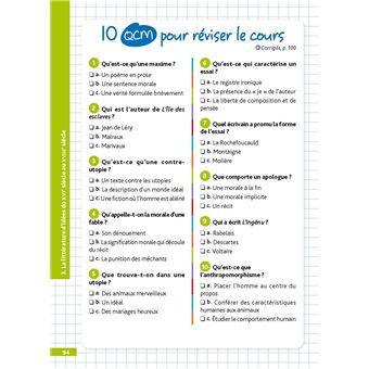Mes Années Bac Pour réussir le jour J Français 1re BAC 2023