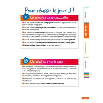 Mes Années Bac Pour réussir le jour J Français 1re BAC 2023