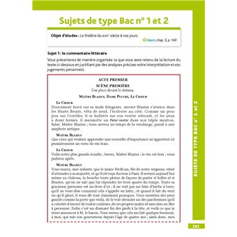 Mes Années Bac Pour réussir le jour J Français 1re BAC 2023