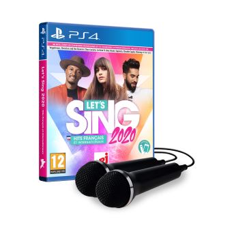 Let's Sing 2020 Hits Français et Internationaux + 2 micros PS4