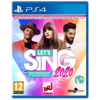 Let's Sing 2020 Hits Français et Internationaux + 2 micros PS4