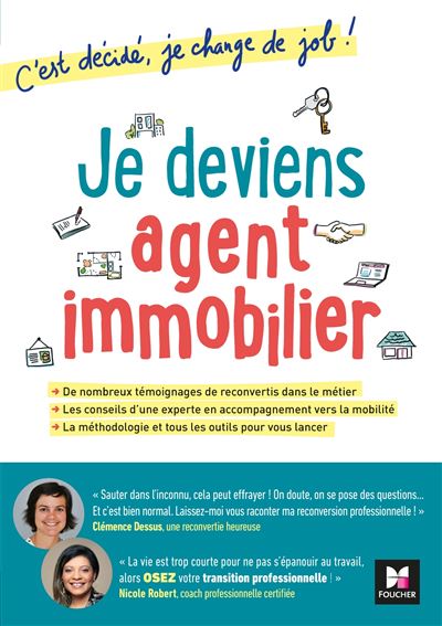 C'est décidé, je change de job ! Je deviens agent immobilier - Clémence Dessus - broché