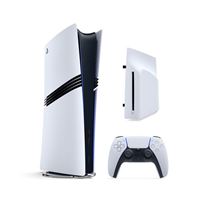 Console Sony PS5 Pro Blanc et Noir + Lecteur de disque blu-ray Ultra HD 4K detachable pour PS5 Slim et PS5 Pro