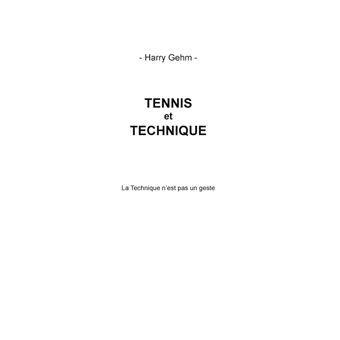 Tennis et technique