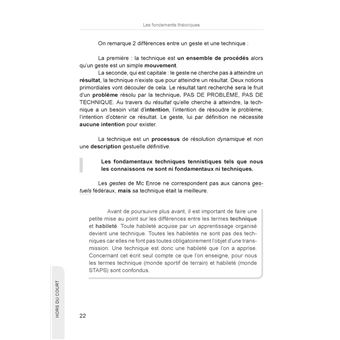 Tennis et technique