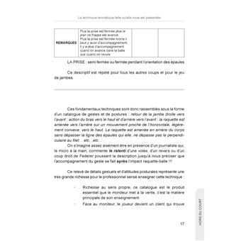 Tennis et technique